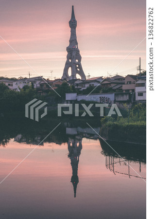 PL Tower at dusk 136822762