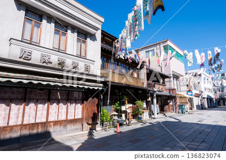 【小江戶川越】清晨的大正浪漫夢幻街與鯉魚旗 136823074