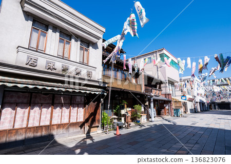 【小江戶川越】清晨的大正浪漫夢幻街與鯉魚旗 【小江戶川越】清晨的大正浪漫夢幻街與鯉魚旗 136823076