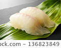 Nigiri sushi: Sea bream 136823849