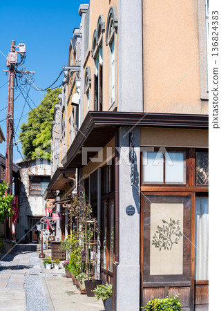 【川越幸戶】清晨倉庫街景 136824383