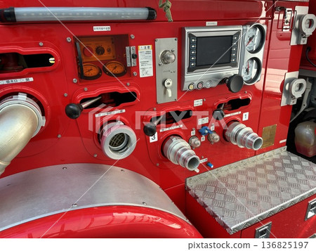 Fire truck control panel Fire truck control panel 136825197