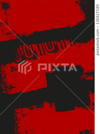 Black and Red Grunge Typography Background Black and Red Grunge Typography Background 136825580