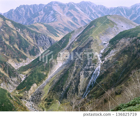 Tateyama mountain range and Somen Falls 136825719