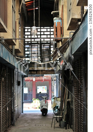 Kawaramachi textile wholesale district in Kumamoto City Kawaramachi textile wholesale district in Kumamoto City 136826300