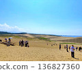鳥取沙丘上人頭攢動 136827360