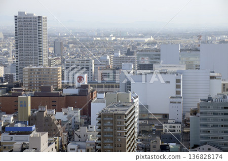 Takasaki cityscape Takasaki cityscape 136828174