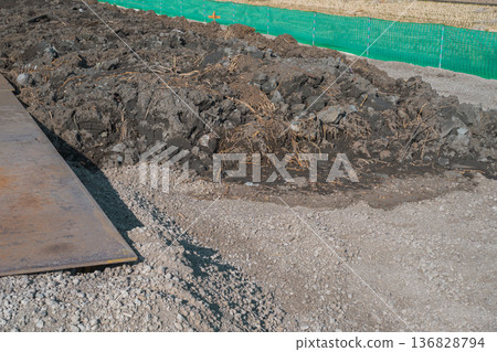 Sludge removed from waterways Sludge removed from waterways 136828794