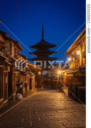 Kyoto Higashiyama, Kiyomizu-dera Temple, Yasaka Pagoda, Sanneizaka and Sannenzaka 136829320