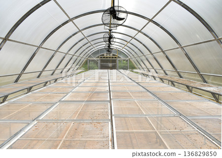 Agricultural product drying room With the sun 136829850