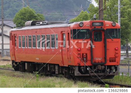 [K] Kiha 40 series on the Kishin Line (Tsuyama ⇔ Chugoku Katsuyama - Niimi) 136829866