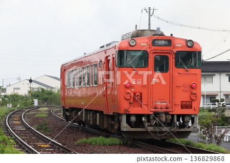 [K] Kiha 40 series on the Kishin Line (Tsuyama ⇔ Chugoku Katsuyama - Niimi) 136829868