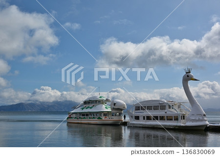 Lake Inawashiro sightseeing boat, Fukushima Lake Inawashiro sightseeing boat, Fukushima 136830069