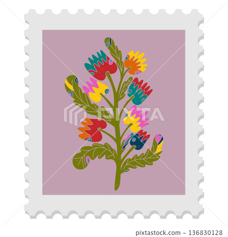 vector illustration of a spring flowers vector illustration of a spring flowers 136830128