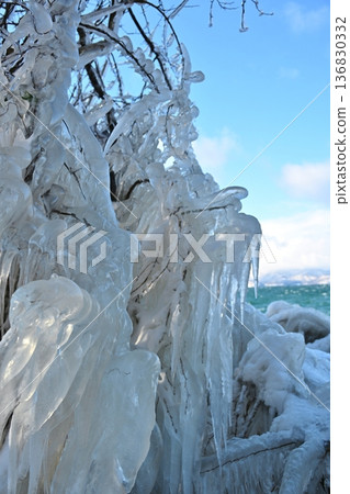 福島豬苗代湖噴冰 136830332