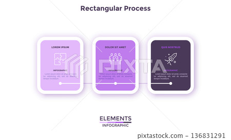 Modern Infographic Vector Illustration. Presentation Slide Chart 136831291
