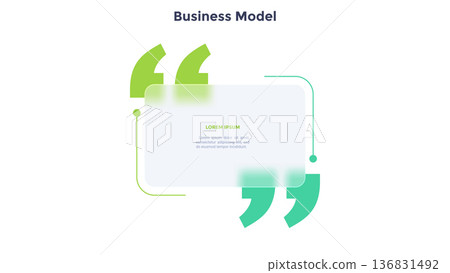 Modern Infographic Vector Illustration. Presentation Slide Chart Modern Infographic Vector Illustration. Presentation Slide Chart 136831492