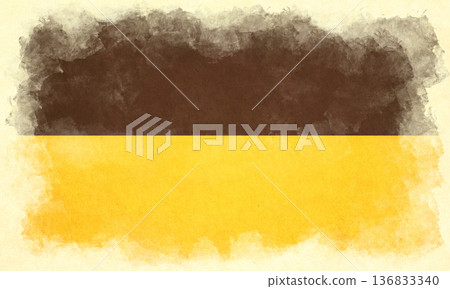 Baden-Wurttemberg, Munich or Aachen - vintage flag Baden-Wurttemberg, Munich or Aachen - vintage flag 136833340