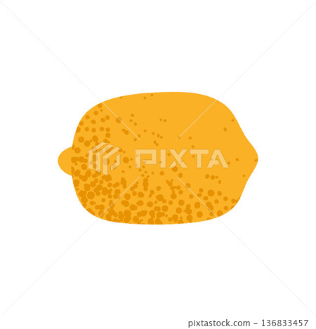 Whole Lemon Citrus Illustration Whole Lemon Citrus Illustration 136833457