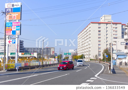 Chiba Kaido, Funabashi City, Chiba Prefecture February 2026 136833549
