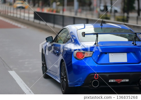 藍色日本跑車 藍色日本跑車 136835268