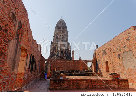 Wat Ratchaburana,大城府遺址,泰國 Wat Ratchaburana,大城府遺址,泰國 136835415