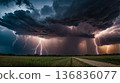 天空雷聲隆隆。 136836077