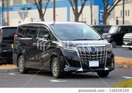 停放的豪華小貨車 停放的豪華小貨車 136836109