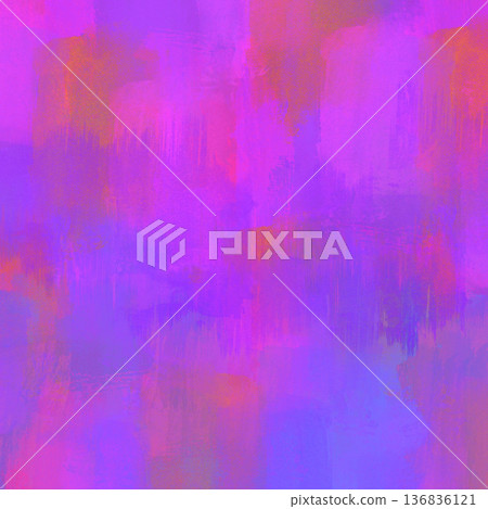 Hand painted layered paint, adult pink background art 136836121