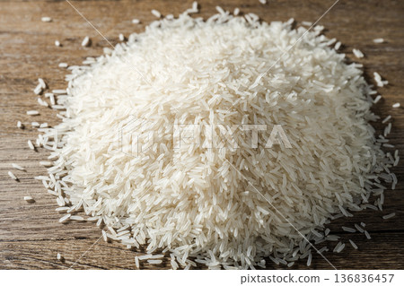 Long-grain rice 136836457