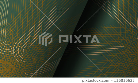 Dark Green Abstract Background Dark Green Abstract Background 136836625