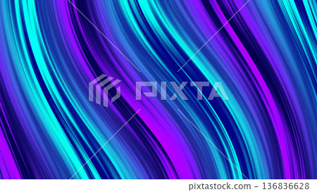 Neon Wavy Line Background Neon Wavy Line Background 136836628