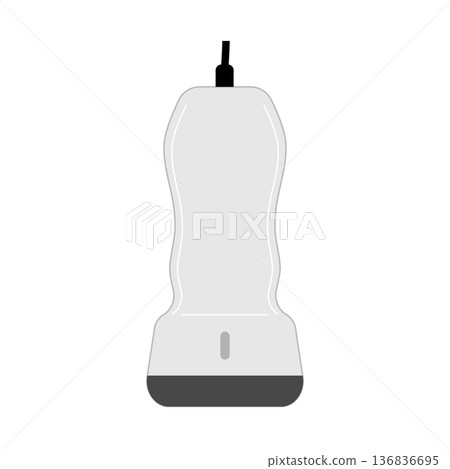 Illustration of a barcode reader and scanner without main lines Illustration of a barcode reader and scanner without main lines 136836695