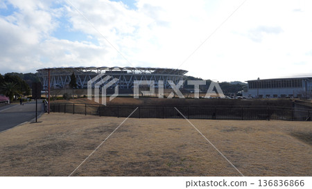 靜岡縣小笠山綜合運動公園體育場（Ecopa Stadium, Shizuoka county Ogasayama General Athletic Park Stadium） 136836866