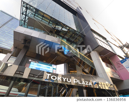Tokyu Plaza Shibuya entrance, Tokyo 136836956
