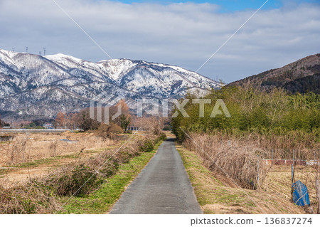 滋賀縣高島市千內川沿岸牧野町自行車道 136837274