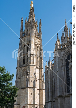 Saint Michel Basilica in Bordo, France A Stunning Gothic Masterpiece of Architecture Saint Michel Basilica in Bordo, France A Stunning Gothic Masterpiece of Architecture 136839086