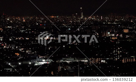 日本城市夜景及璀璨燈火‗01 日本城市夜景及璀璨燈火‗01 136839212