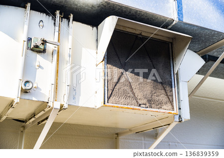 Factory equipment: Intake duct filter Factory equipment: Intake duct filter 136839359