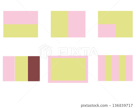 Cute background in the style of three-colored dumplings Cute background in the style of three-colored dumplings 136839717