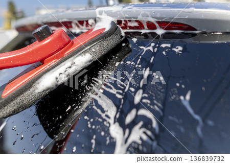 How to wash a car How to wash a car 136839732
