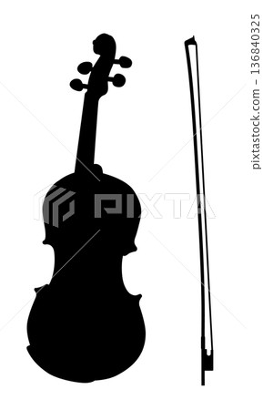 violin icon 136840325