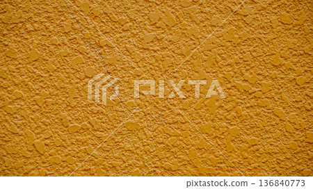 Orange Color Painted Stucco texture Orange Color Painted Stucco texture 136840773