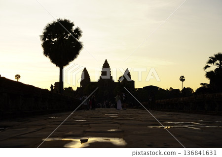 Morning Angkor Wat Morning Angkor Wat 136841631