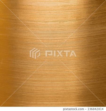 [AI image] Gold metal plate surface 136842814