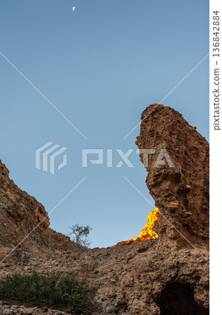 Sunset at Sesriem Canyon 136842884