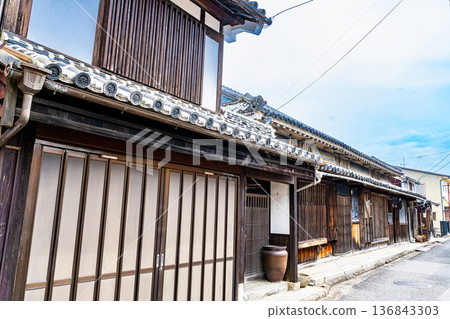 香川縣東香川市箕田初秋:街道與老房子 1 香川縣東香川市箕田初秋:街道與老房子 1 136843303