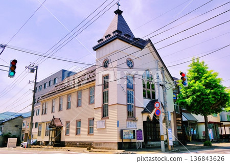 小樽市指定歷史建築第29號：原小樽基督聯合教會 136843626