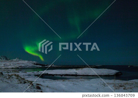 Aurora Borealis in Arctic Norway Aurora Borealis in Arctic Norway 136843709