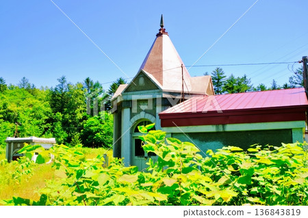 Otaru City Designated Historic Building No. 47: Shiomidai Water Purification Plant Management Building 136843819